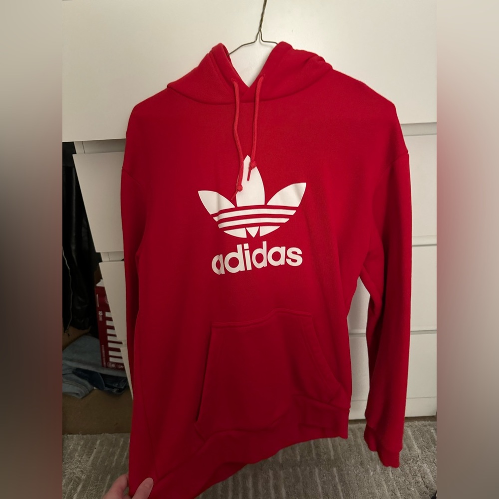 Red Adidas Hoodie